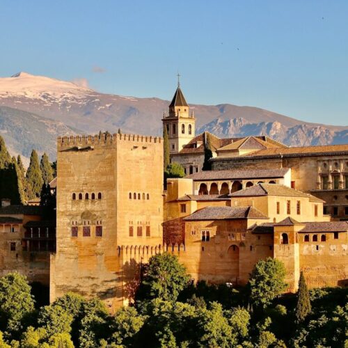 The Alhambra in Granada, Spain.