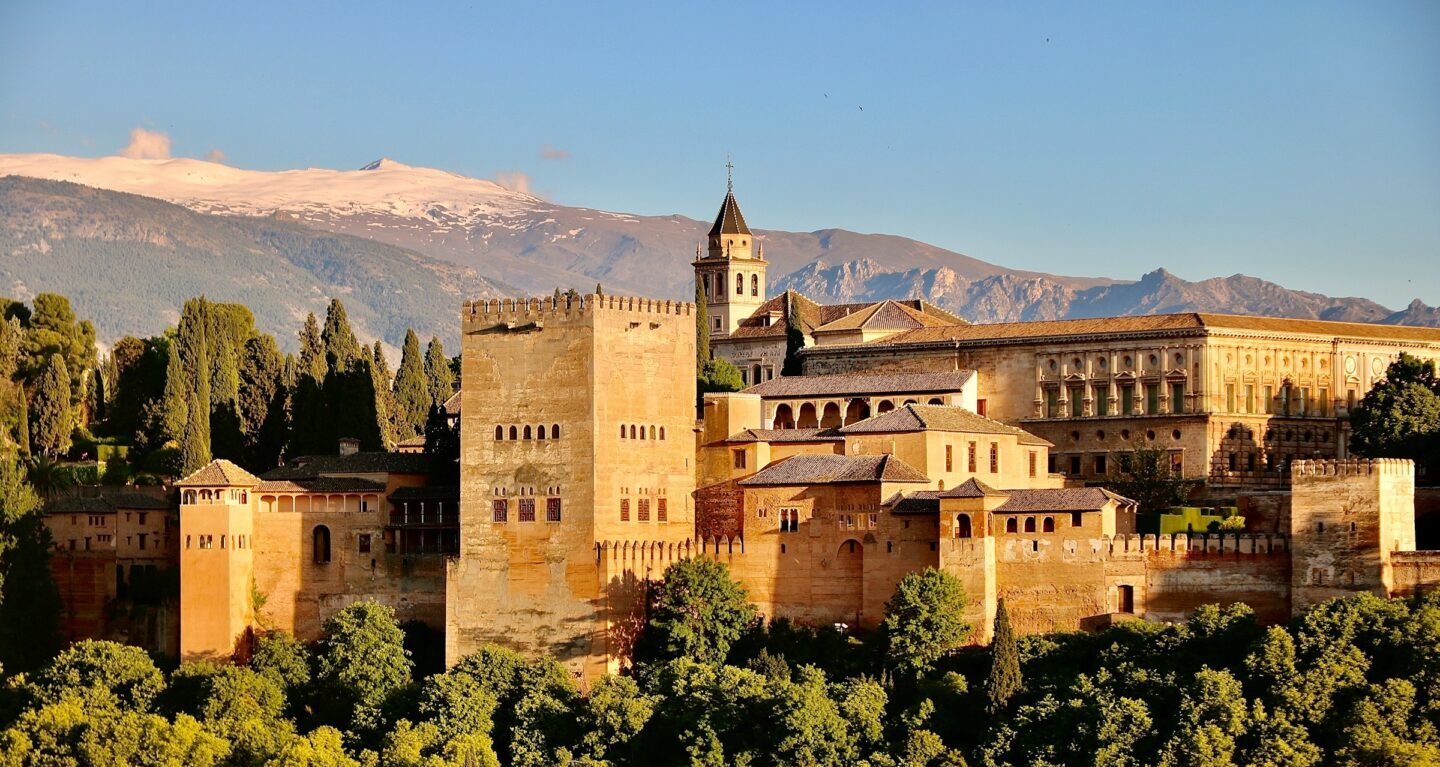 The Alhambra in Granada, Spain.